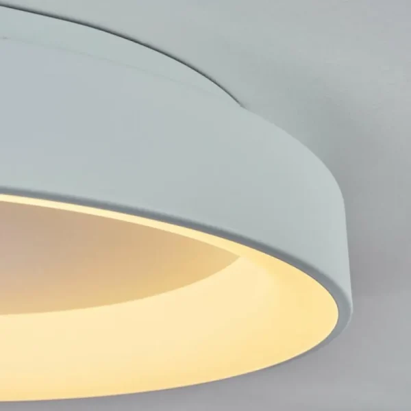 hofstein Plafonnier Maraya LED Blanc, 1 lumière, Télécommandes* Lampes Modernes