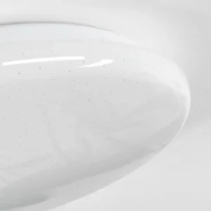 hofstein Plafonnier Melres LED Blanc, 1 lumière, Télécommandes* Lampes Modernes