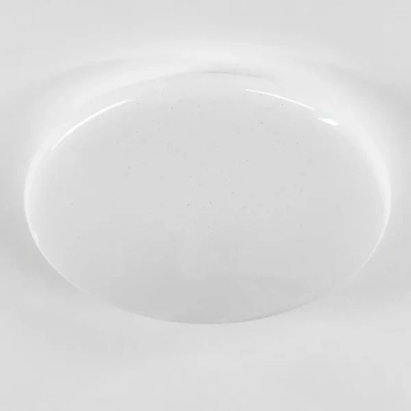 hofstein Plafonnier Melres LED Blanc, 1 lumière, Télécommandes* Lampes Modernes