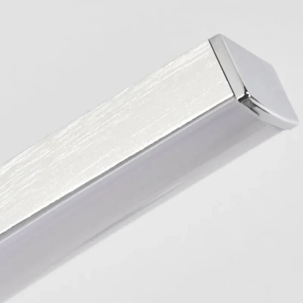 hofstein Plafonnier Mohlin LED Nickel mat, 3 lumières* Lampes Modernes