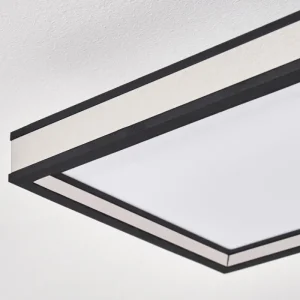 hofstein Plafonnier Nabbas LED Noir, 1 lumière, Télécommandes* Lampes Modernes