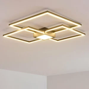 hofstein Plafonnier Narpes LED Anthracite, 1 lumière* Lampes Modernes
