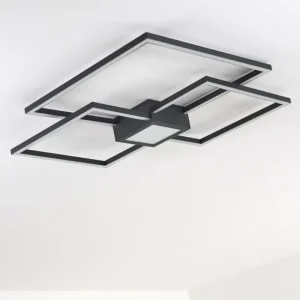 hofstein Plafonnier Narpes LED Anthracite, 1 lumière* Lampes Modernes