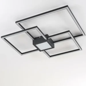 hofstein Plafonnier Narpes LED Anthracite, 1 lumière* Lampes Modernes