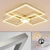hofstein Plafonnier Narpes LED Nickel mat, 1 lumière* Lampes Modernes