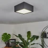 hofstein Plafonnier Netstal LED Anthracite, 1 lumière* Lampes Modernes