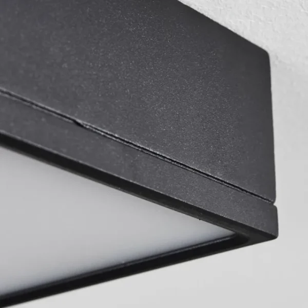 hofstein Plafonnier Netstal LED Anthracite, 1 lumière* Lampes Modernes