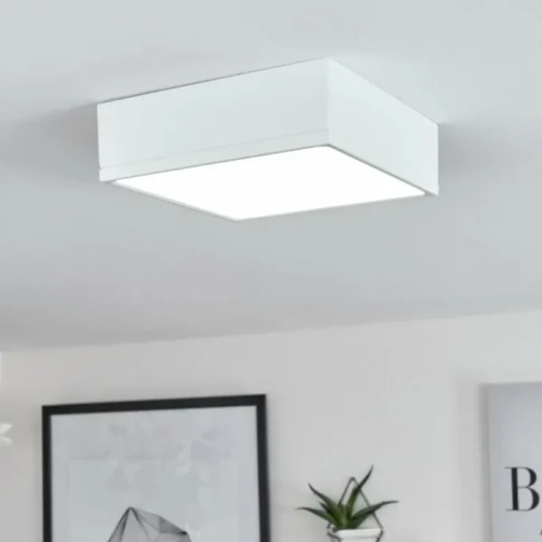 hofstein Plafonnier Netstal LED Blanc, 1 lumière* Lampes Modernes