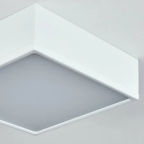 hofstein Plafonnier Netstal LED Blanc, 1 lumière* Lampes Modernes