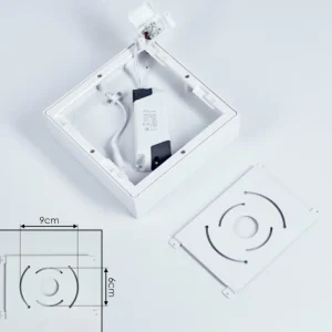 hofstein Plafonnier Netstal LED Blanc, 1 lumière* Lampes Modernes