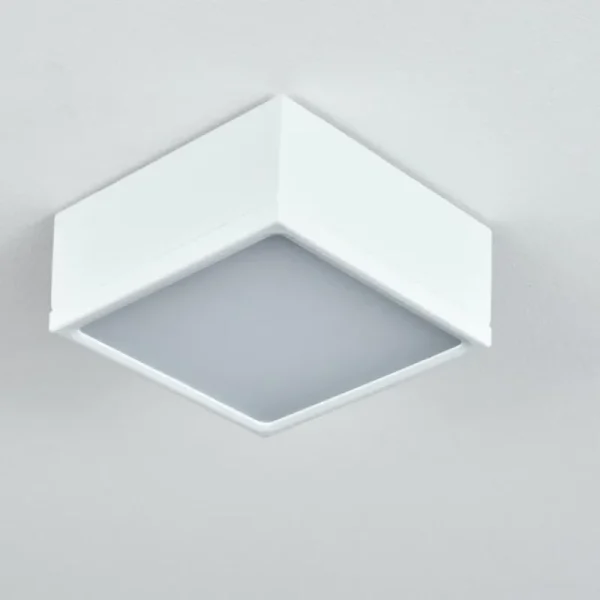 hofstein Plafonnier Netstal LED Blanc, 1 lumière* Lampes Modernes