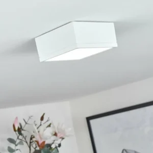 hofstein Plafonnier Netstal LED Blanc, 1 lumière* Lampes Modernes