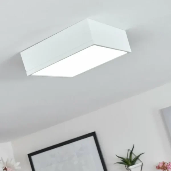 hofstein Plafonnier Netstal LED Blanc, 1 lumière* Lampes Modernes