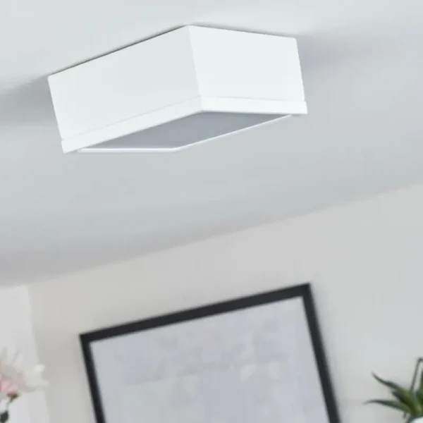 hofstein Plafonnier Netstal LED Blanc, 1 lumière* Lampes Modernes