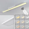 hofstein Plafonnier Nexo LED Blanc, 1 lumière, Télécommandes* Lampes Modernes