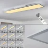 hofstein Plafonnier Nexo LED Blanc, 1 lumière, Télécommandes* Lampes Modernes