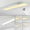 hofstein Plafonnier Nexo LED Blanc, 1 lumière, Télécommandes* Lampes Modernes