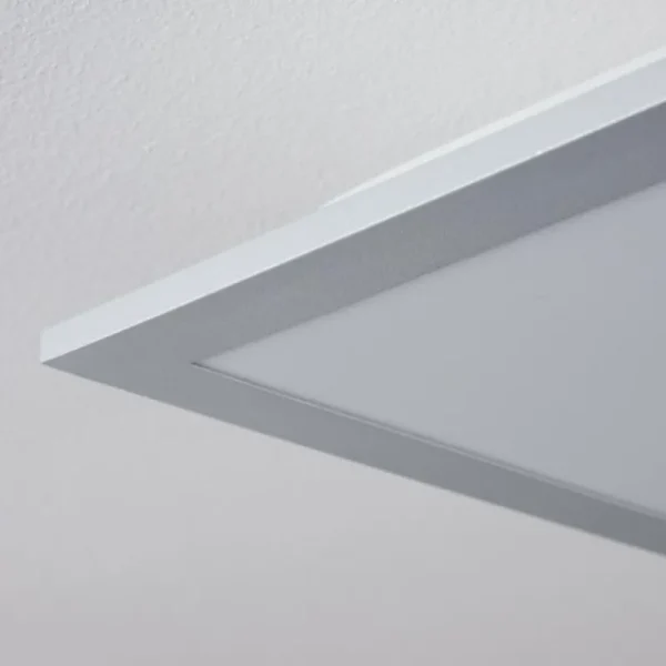 hofstein Plafonnier Nexo LED Blanc, 1 lumière, Télécommandes* Lampes Modernes