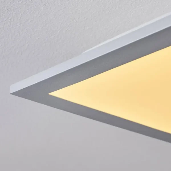 hofstein Plafonnier Nexo LED Blanc, 1 lumière, Télécommandes* Lampes Modernes