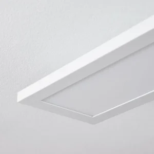 hofstein Plafonnier Nexo LED Blanc, 1 lumière, Télécommandes* Lampes Modernes