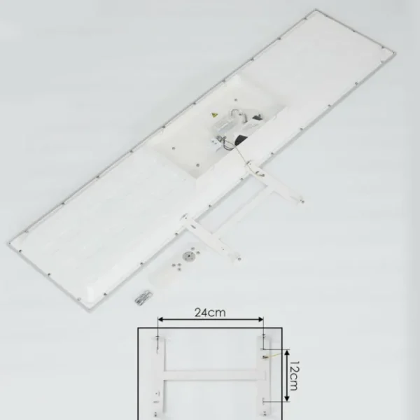 hofstein Plafonnier Nexo LED Blanc, 1 lumière, Télécommandes* Lampes Modernes