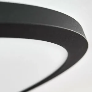 hofstein Plafonnier Nexo LED Noir, 1 lumière, Télécommandes* Lampes Modernes