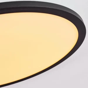 hofstein Plafonnier Nexo LED Noir, 1 lumière, Télécommandes* Lampes Modernes
