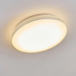 hofstein Plafonnier Niebla LED Blanc, 1 lumière* Lampes Modernes