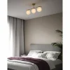 Luminaires Nordlux Plafonnier Nordlux GRANT Laiton, 3 lumières* Lampes En Verre