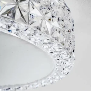hofstein Plafonnier Norra LED Blanc, 1 lumière* Lampes En Verre