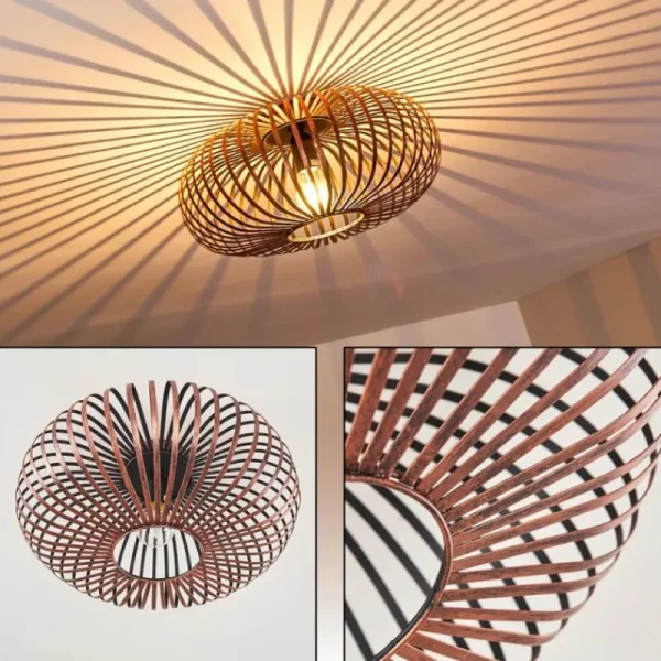 hofstein Plafonnier Oravi Cuivre, 1 lumière* Lampes Modernes