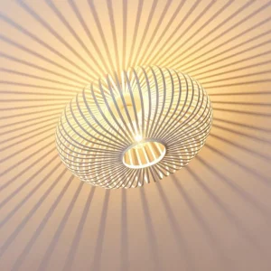 hofstein Plafonnier Ovari Blanc, 1 lumière* Lampes Modernes