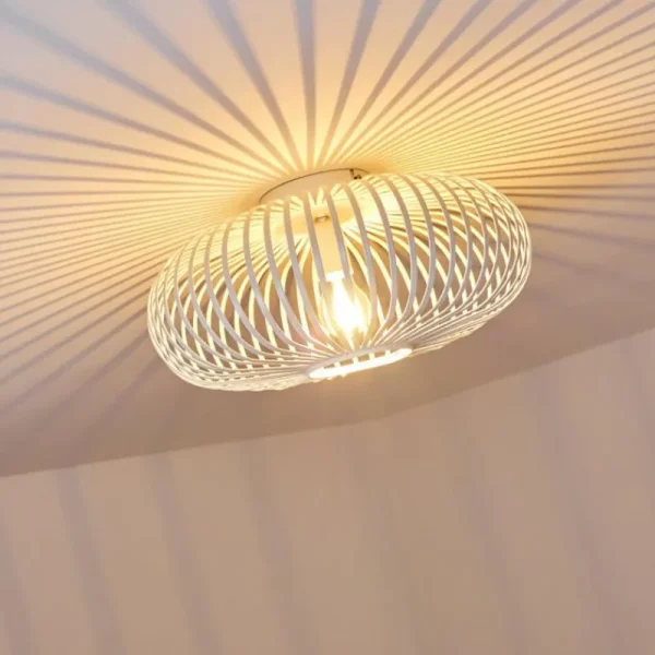 hofstein Plafonnier Ovari Blanc, 1 lumière* Lampes Modernes