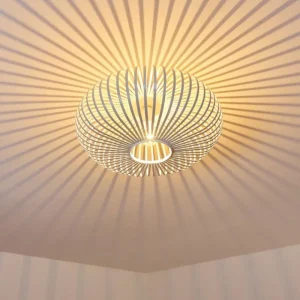 hofstein Plafonnier Ovari Blanc, 1 lumière* Lampes Modernes
