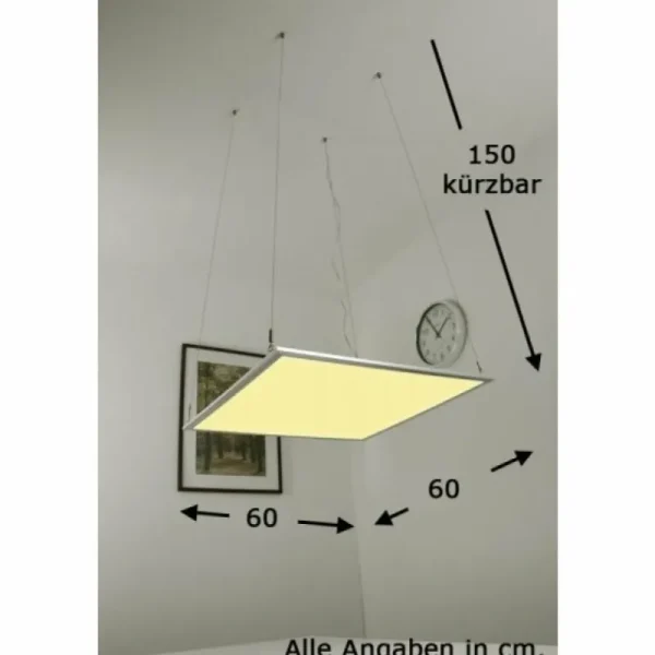 hofstein Plafonnier Paul LED Blanc, 1 lumière* Lampes Modernes