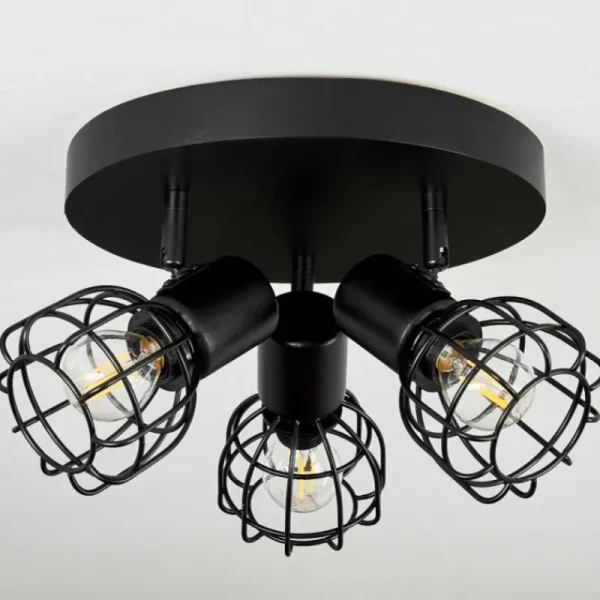 hofstein Plafonnier Piment Noir, 3 lumières* Lampes Modernes