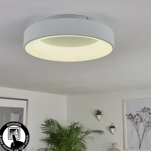 hofstein Plafonnier Pine LED Blanc, 1 lumière* Lampes Modernes