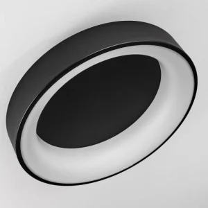 hofstein Plafonnier Pine LED Noir, 1 lumière* Lampes Modernes
