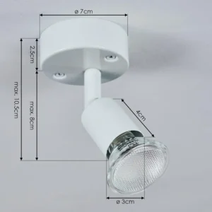 hofstein Plafonnier Planes LED Blanc, 1 lumière* Lampes Modernes