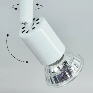 hofstein Plafonnier Planes LED Blanc, 4 lumières* Lampes Modernes