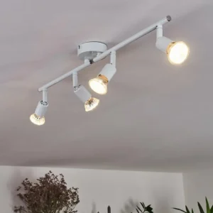 hofstein Plafonnier Planes LED Blanc, 4 lumières* Lampes Modernes