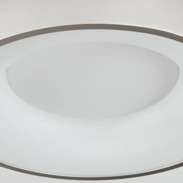 hofstein Plafonnier Playas LED Argenté, Blanc, 1 lumière* Lampes Modernes