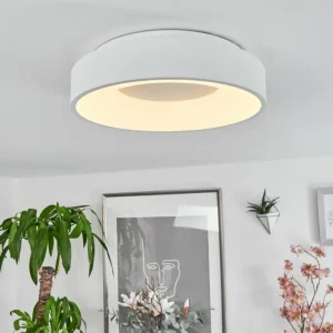 hofstein Plafonnier Playas LED Blanc, 1 lumière* Lampes Modernes