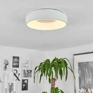 hofstein Plafonnier Playas LED Blanc, 1 lumière* Lampes Modernes