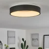 hofstein Plafonnier Playas LED Noir, Blanc, 1 lumière* Lampes Modernes