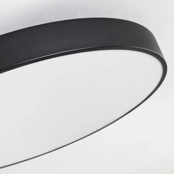hofstein Plafonnier Plovdiv LED Blanc, 1 lumière, Télécommandes* Lampes Modernes
