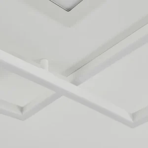 hofstein Plafonnier Popoy LED Blanc, 1 lumière, Télécommandes* Lampes Modernes