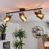 hofstein Plafonnier Quieri Noir, 3 lumières* Lampes Modernes