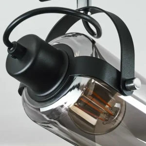 hofstein Plafonnier Quieri Noir, 3 lumières* Lampes Modernes