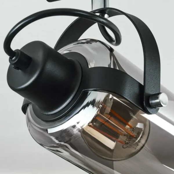 hofstein Plafonnier Quieri Noir, 3 lumières* Lampes Modernes